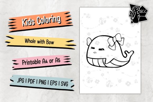 Download Whale ‪with Bow JPG PDF EPS SVG‬ - Premium Resources