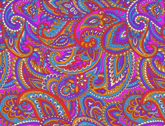 Download Paisley Floral Textile Patterns Design - Floral Collection