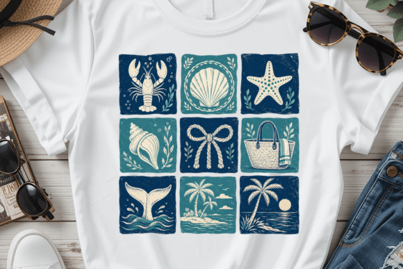 Download Vintage Nautical Summer PNG Set - Premium Resources