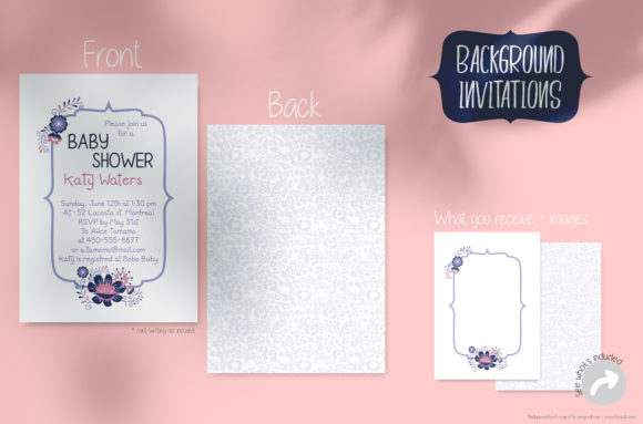 Download Boho Chic Floral | White Invitation Temp - Floral Collection