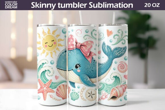 Download Whale Tumbler Wrap - Premium Resources